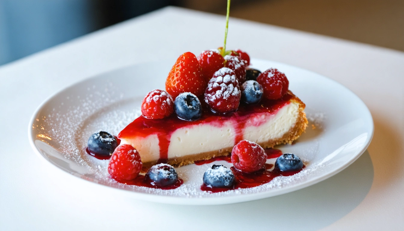 cheesecake frutti di bosco